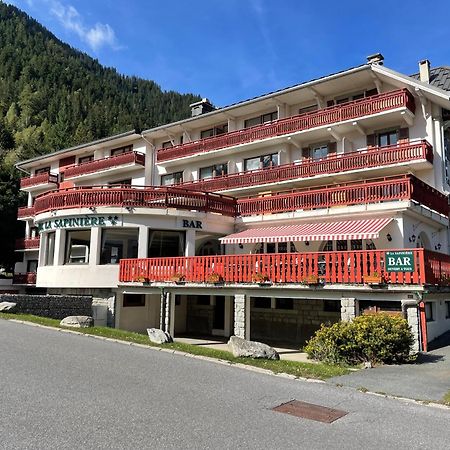Chalet Hotel La Sapiniere Chamonix Bagian luar foto