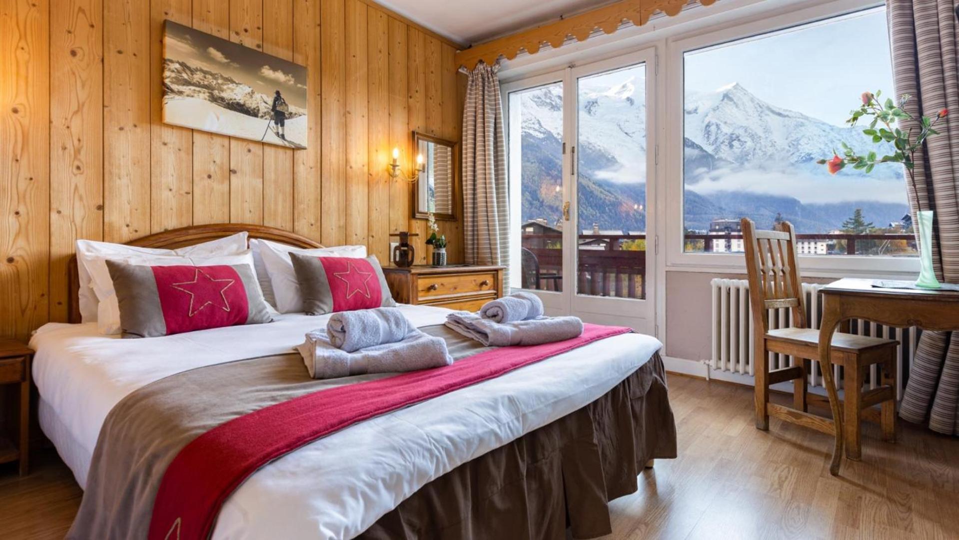 Chalet Hotel La Sapiniere Chamonix Bagian luar foto